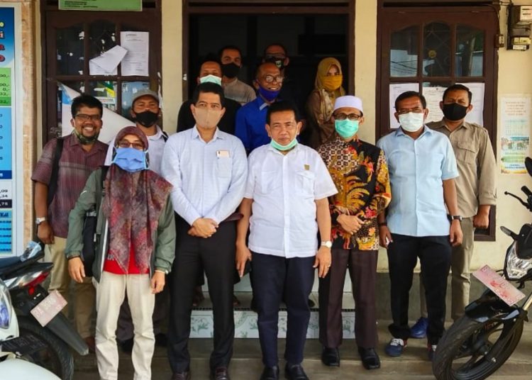 Kunjungan Kerja Komisi I DPRD Sumbar ke Nagari Bukit Sikumpa, Kecamatan Lareh Sago Halaban, Kabupaten Limapuluh Kota, Sabtu (22/8/2020). IST
