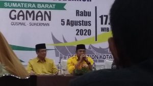 Gusmal-Suherman Nyatakan Maju di Pilkada, Siap Mendaftar di Poros Baru