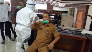 Selasa Pagi, Staf Hingga Wartawan di DPRD Sumbar Uji Swab