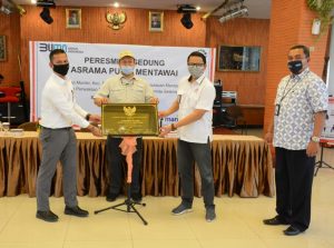 Asrama Putri Mentawai Diresmikan, PT Semen Padang Bantu 100 Persen Bahan Semen