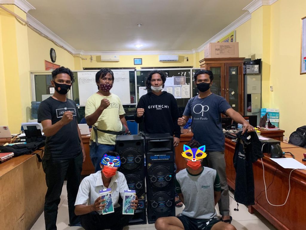 Polres Pessel Amankan Dua Buron Pembobol ATM