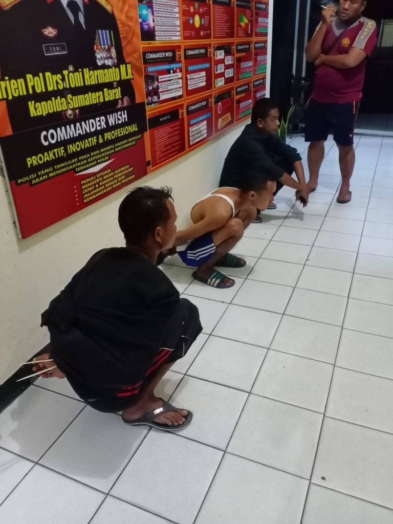 Polsek Kota Pariaman Amankan Diduga Pelaku dan Penadah Curanmor