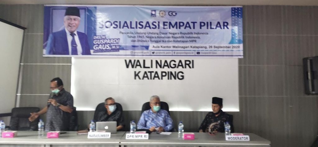 Sosialisasikan 4 Pilar Kebangsaan, Guspardi  Gaus Ajak Masyarakat Amalkan Pancalisa