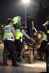 Polda Lakukan Penertiban Pengendara Nakal