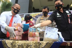 Polda Sumbar Ungkap Jaringan Narkoba Internasional