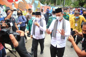 Fakhrizal – Genius Umar Mendaftar ke KPU