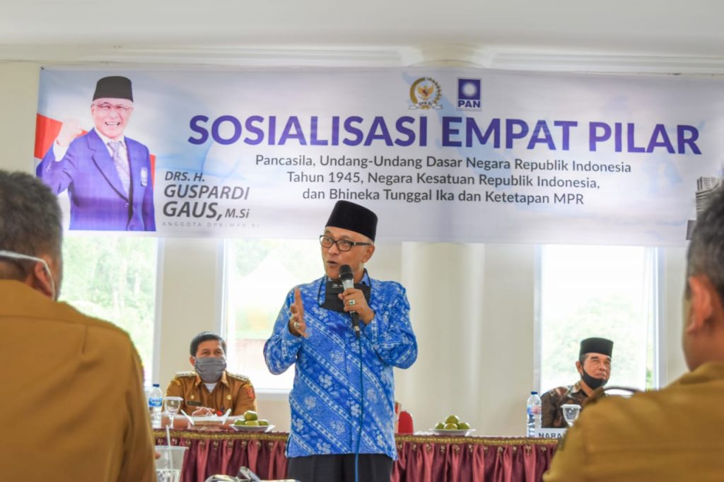 Guspardi Gaus Sosialisasi Empat Pilar Kebangsaan