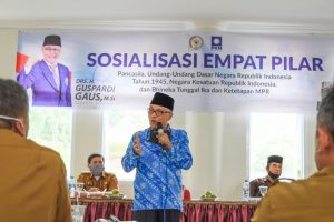 Guspardi Gaus Sosialisasi Empat Pilar Kebangsaan
