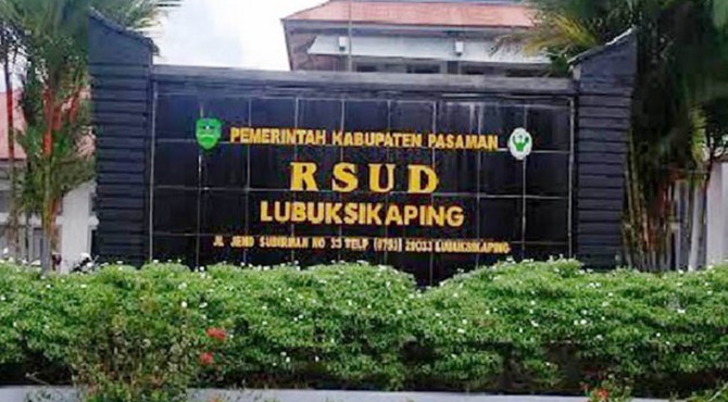 RSUD Lubuk Sikaping. IST