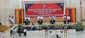 Bersiap Kampanye, Ini Nomor Urut Calon Wali Kota dan Wakil Wali Kota Solok