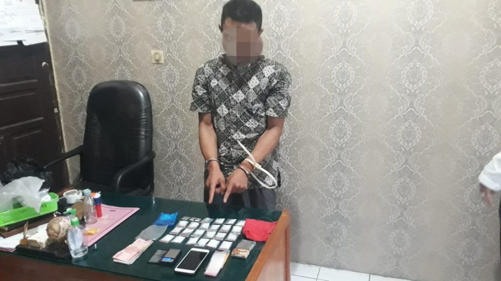 Sempat Kabur, Tersangka Pengedar Sabu Diciduk Polres Solok