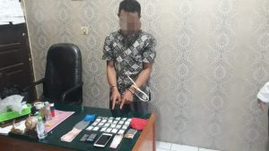 Sempat Kabur, Tersangka Pengedar Sabu Diciduk Polres Solok