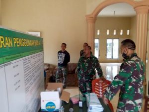 TMMD di Pancung Taba, Dandim Pessel Cek Posko