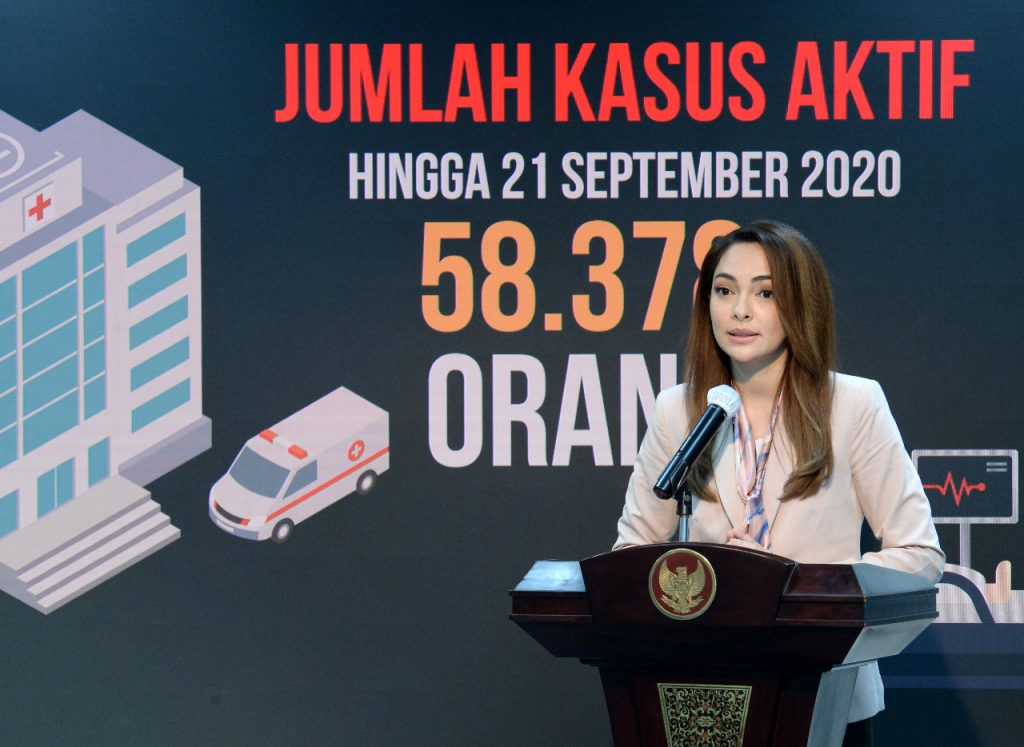 Pasien Sembuh dari Covid-19 di Indonesia Lebih dari 72 Persen