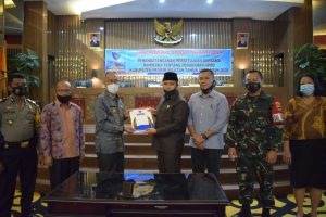Ranperda APBD-P 2020 Disahkan Menjadi Perda