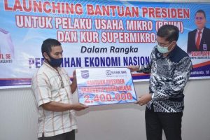 Ratusan UMK di Kota Sawahlunto Terima Bantuan Presiden