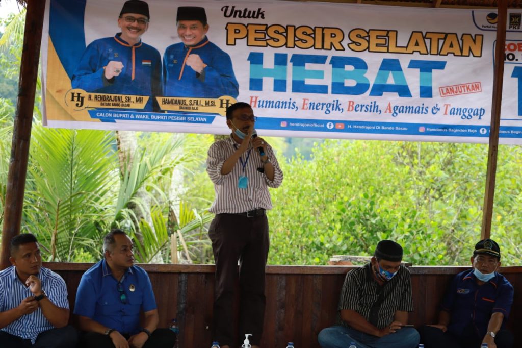 Teriakan Bersatu, Berjuang, Menang Bergema di Kecamatan Koto XI Tarusan