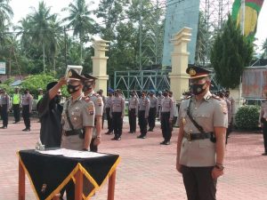 Kasatreskrim dan Kasat Narkoba Polres Padang Pariaman Disertijab