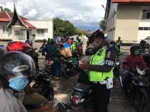 100 Pelanggar Terjaring di Hari Pertama Operasi Zebra Singgalang 2020