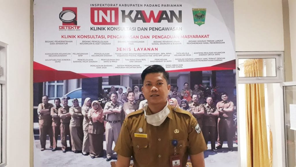 Inspektorat Padang Pariaman Sudah Keluarkan 132 Tanda Tangan Eloktronik