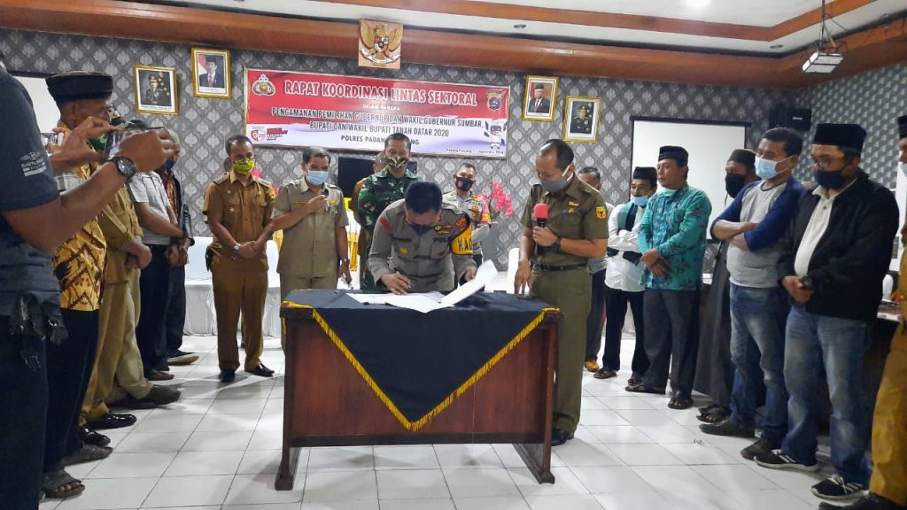 Dua Nagari Berdamai di Polres Padang Panjang, Ini 3 Poin Hasil Mediasinya