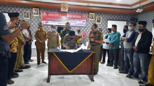 Dua Nagari Berdamai di Polres Padang Panjang, Ini 3 Poin Hasil Mediasinya