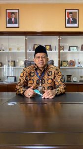 Menkopolhukam RI Mahfud MD Berorasi saat Puncak Dies Natalis UNP