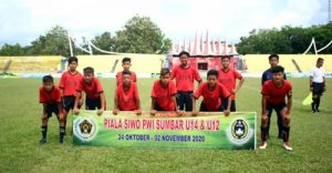 Tiga Tim Lolos ke Babak Delapan Besar Piala Siwo PWI Sumbar U-14