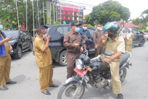 Sosialisasi Perda AKB di Kota Solok, Tak Pakai Masker Kena Sanksi