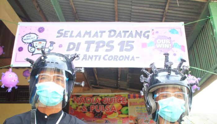 Di Kota Padang Ada TPS Anti Corona, Berikut Keunikannya