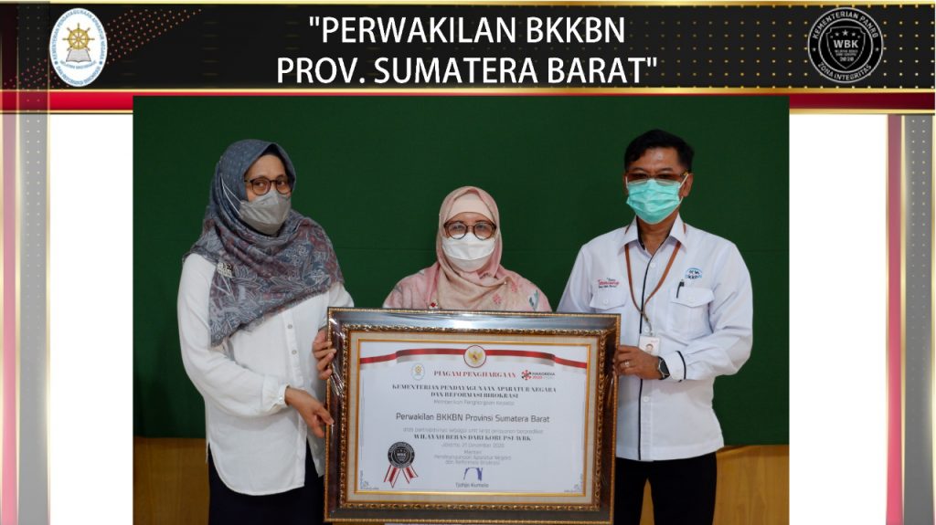 Bkkbn Sumbar Raih Predikat ZIWBK