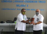 Kepala LLDIKTI Wilayah XIV Kunjungi LLDIKTI Wilayah X