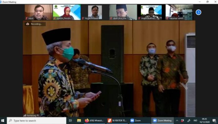 Kemenag Lantik 375 Pejabat Fungsional Hasil Penyetaraan