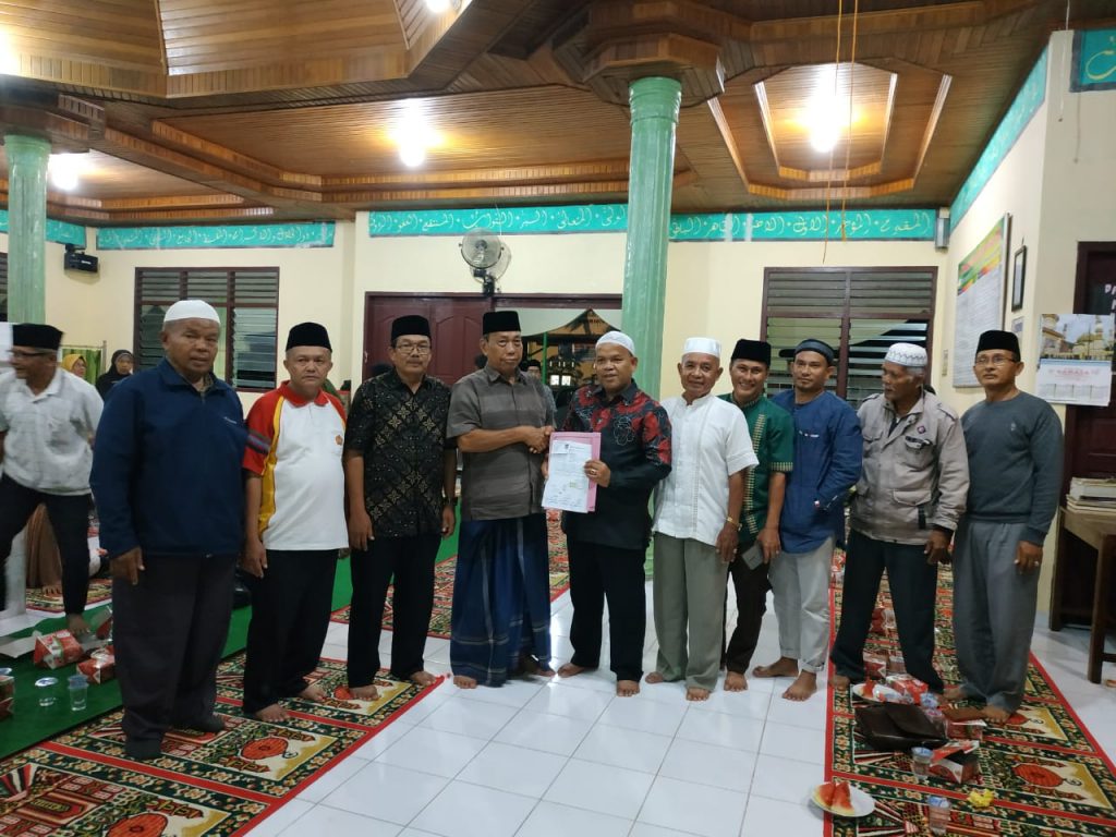 Perantau Nagari Koto Dalam Wakafkan Tanah seluas 3.400 m2 untuk Pembangunan Rumah Tahfiz
