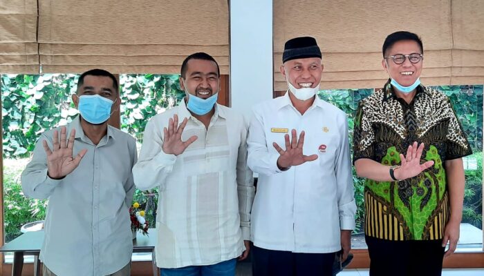 Tak Hanya Ucapkan Selamat pada Mahyeldi-Audy, Ternyata   Mulyadi Juga Berpesan Tentang Hal Ini