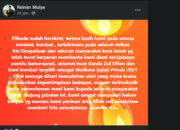 Sportif, Reinier Ucapkan Selamat Atas Kemenangan Zul Elfian-Dhani