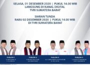 Hanya Satu Putaran, Debat Publik Pilkada Kabupaten Solok Digelar Siang Ini