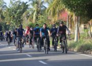 Genius Umar Kembali Berdinas, Bersepeda Keliling Kota Pariaman