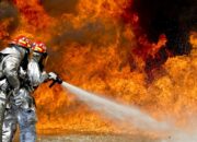 Bukit di Nagari Sungai Buluh Terbakar