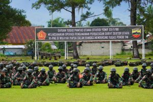 Jelang ke Papua, Yonif 131 Brajasakti Gelar Latihan
