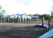 Pimpin Apel Khusus Tahun Baru 2022, Danlanud Sutan Sjahrir Bacakan Amanat Kasau