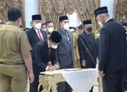 Gubernur Lantik 9 Pejabat Eselon II di Lingkungan Pemprov Sumbar, Berikut Daftarnya
