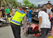 Tabrakan Maut di Lunang Silaut, Pengendara Motor Tewas di Lokasi