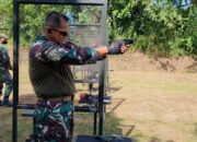 Asah Kemampuan Prajurit, Lanud Sutan Sjahrir Gelar Latihan Menembak