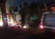 Warung Kopi di Jalan Air Camar Padang Ludes Terbakar