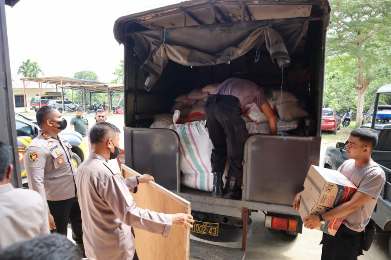 polres sawahlunto gempa pasaman barat