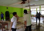 Begini Kondisi SMP Negeri 1 Sitiung Pascakebakaran