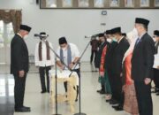 Mahyeldi Lantik Enam Pejabat Pimpinan Tinggi Pratama, Ini Daftarnya