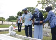 Rangkaian HUT TNI AU ke-76, Lanud Sutan Sjahrir Ziarah ke TMP Kusuma Negara Padang