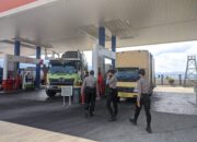 Terkait Kelangkaan Solar, Polres Solok Sidak SPBU Lubuk Selasih